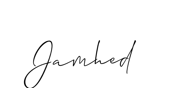 Once you've used our free online signature maker to create your best signature Allison_Script style, it's time to enjoy all of the benefits that Jamhed name signing documents. Jamhed signature style 2 images and pictures png