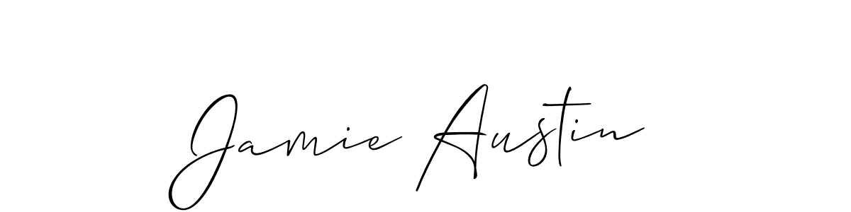 Best and Professional Signature Style for Jamie Austin. Allison_Script Best Signature Style Collection. Jamie Austin signature style 2 images and pictures png