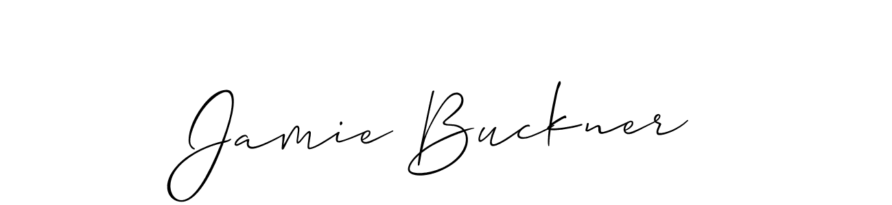 Similarly Allison_Script is the best handwritten signature design. Signature creator online .You can use it as an online autograph creator for name Jamie Buckner. Jamie Buckner signature style 2 images and pictures png