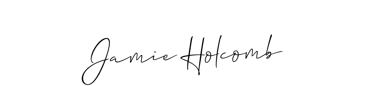 Check out images of Autograph of Jamie Holcomb name. Actor Jamie Holcomb Signature Style. Allison_Script is a professional sign style online. Jamie Holcomb signature style 2 images and pictures png