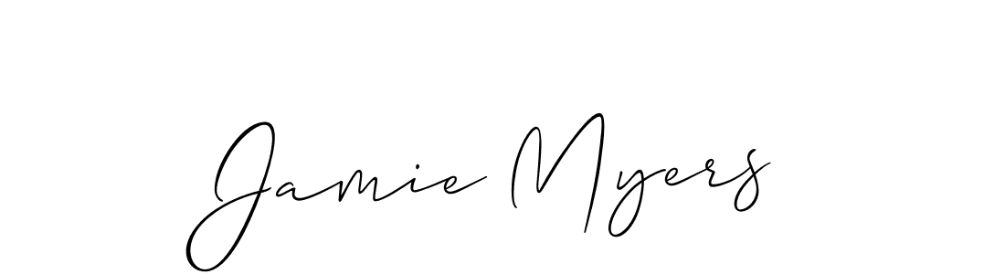 Also we have Jamie Myers name is the best signature style. Create professional handwritten signature collection using Allison_Script autograph style. Jamie Myers signature style 2 images and pictures png