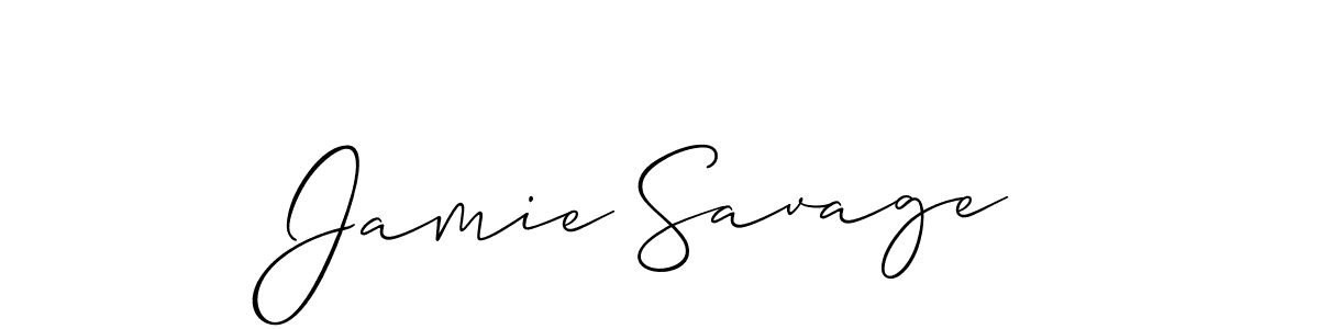 Once you've used our free online signature maker to create your best signature Allison_Script style, it's time to enjoy all of the benefits that Jamie Savage name signing documents. Jamie Savage signature style 2 images and pictures png