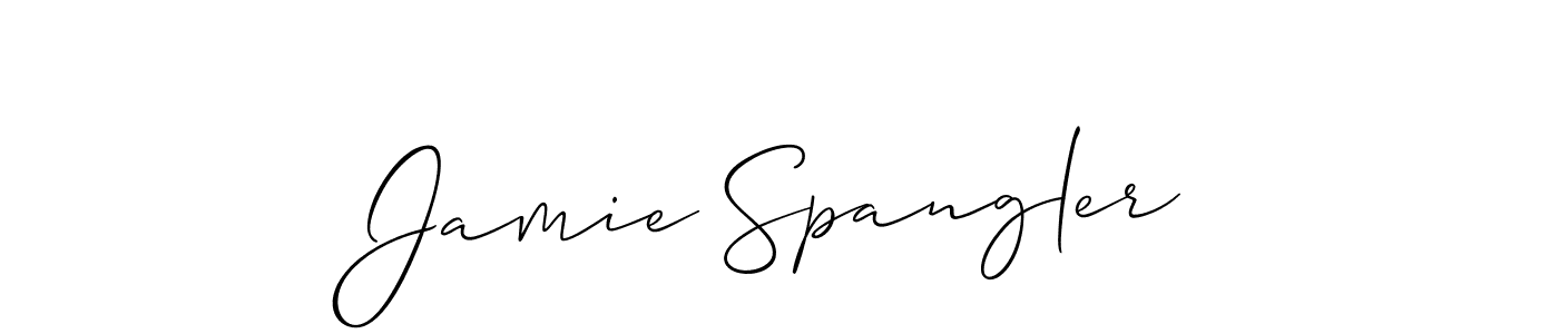See photos of Jamie Spangler official signature by Spectra . Check more albums & portfolios. Read reviews & check more about Allison_Script font. Jamie Spangler signature style 2 images and pictures png