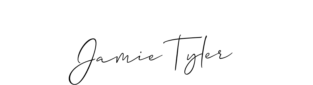 if you are searching for the best signature style for your name Jamie Tyler. so please give up your signature search. here we have designed multiple signature styles  using Allison_Script. Jamie Tyler signature style 2 images and pictures png