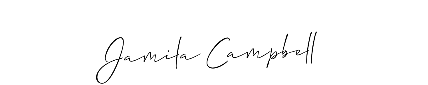 You can use this online signature creator to create a handwritten signature for the name Jamila Campbell. This is the best online autograph maker. Jamila Campbell signature style 2 images and pictures png