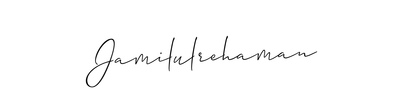 Check out images of Autograph of Jamilulrehaman name. Actor Jamilulrehaman Signature Style. Allison_Script is a professional sign style online. Jamilulrehaman signature style 2 images and pictures png