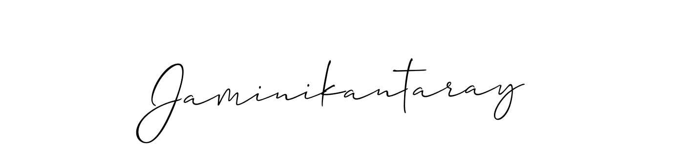 You can use this online signature creator to create a handwritten signature for the name Jaminikantaray. This is the best online autograph maker. Jaminikantaray signature style 2 images and pictures png