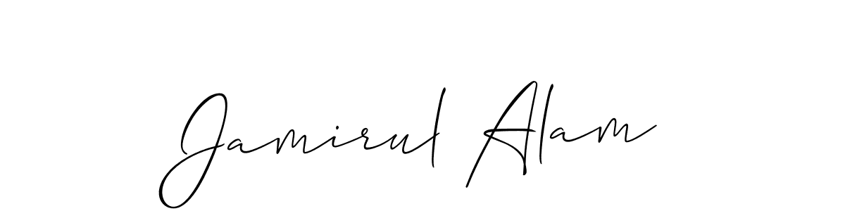 Here are the top 10 professional signature styles for the name Jamirul Alam. These are the best autograph styles you can use for your name. Jamirul Alam signature style 2 images and pictures png