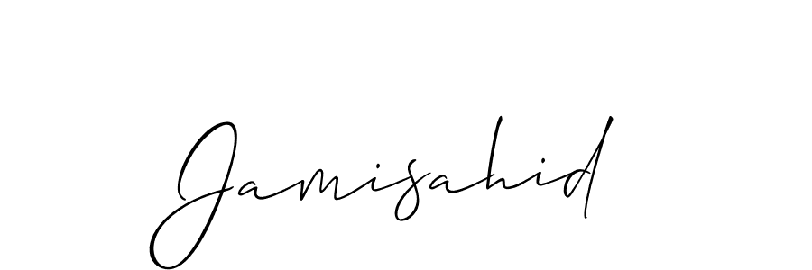 Make a beautiful signature design for name Jamisahid. Use this online signature maker to create a handwritten signature for free. Jamisahid signature style 2 images and pictures png