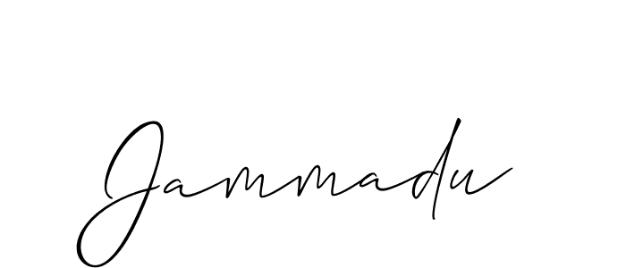 Also we have Jammadu name is the best signature style. Create professional handwritten signature collection using Allison_Script autograph style. Jammadu signature style 2 images and pictures png