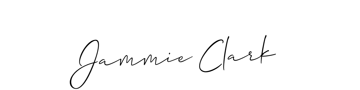 Also You can easily find your signature by using the search form. We will create Jammie Clark name handwritten signature images for you free of cost using Allison_Script sign style. Jammie Clark signature style 2 images and pictures png