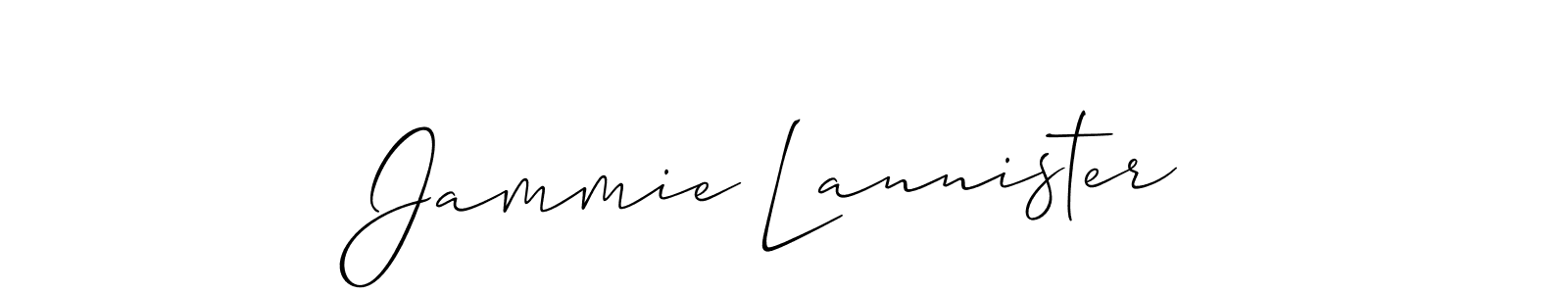 Check out images of Autograph of Jammie Lannister name. Actor Jammie Lannister Signature Style. Allison_Script is a professional sign style online. Jammie Lannister signature style 2 images and pictures png
