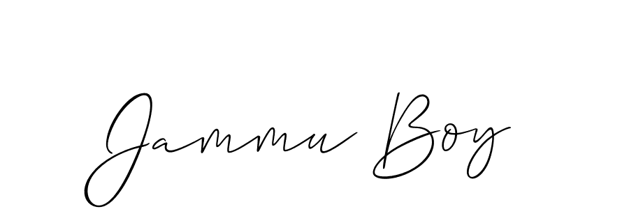 if you are searching for the best signature style for your name Jammu Boy. so please give up your signature search. here we have designed multiple signature styles  using Allison_Script. Jammu Boy signature style 2 images and pictures png