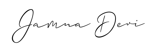 Best and Professional Signature Style for Jamna Devi. Allison_Script Best Signature Style Collection. Jamna Devi signature style 2 images and pictures png