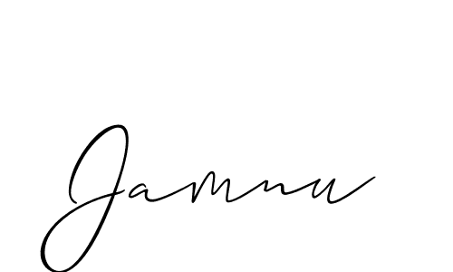 Here are the top 10 professional signature styles for the name Jamnu. These are the best autograph styles you can use for your name. Jamnu signature style 2 images and pictures png