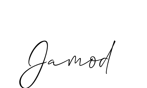 Make a beautiful signature design for name Jamod. Use this online signature maker to create a handwritten signature for free. Jamod signature style 2 images and pictures png