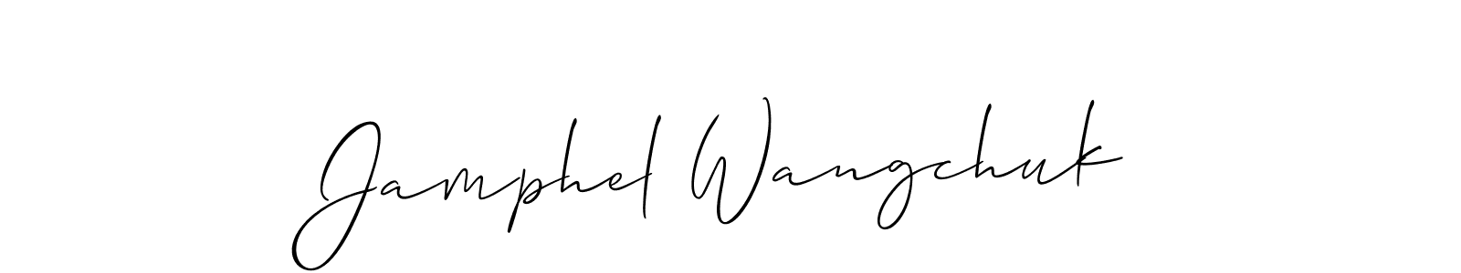 See photos of Jamphel Wangchuk official signature by Spectra . Check more albums & portfolios. Read reviews & check more about Allison_Script font. Jamphel Wangchuk signature style 2 images and pictures png