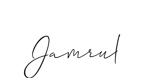 Best and Professional Signature Style for Jamrul. Allison_Script Best Signature Style Collection. Jamrul signature style 2 images and pictures png