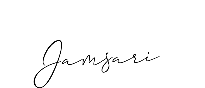 Similarly Allison_Script is the best handwritten signature design. Signature creator online .You can use it as an online autograph creator for name Jamsari. Jamsari signature style 2 images and pictures png
