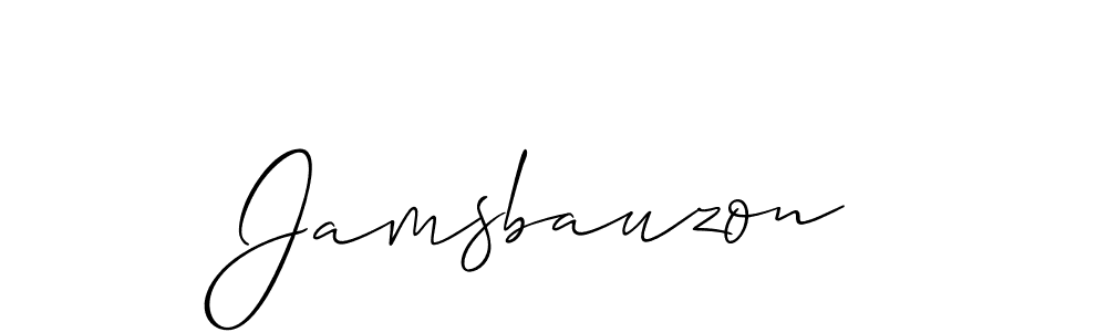 Best and Professional Signature Style for Jamsbauzon. Allison_Script Best Signature Style Collection. Jamsbauzon signature style 2 images and pictures png