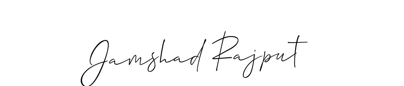 Jamshad Rajput stylish signature style. Best Handwritten Sign (Allison_Script) for my name. Handwritten Signature Collection Ideas for my name Jamshad Rajput. Jamshad Rajput signature style 2 images and pictures png