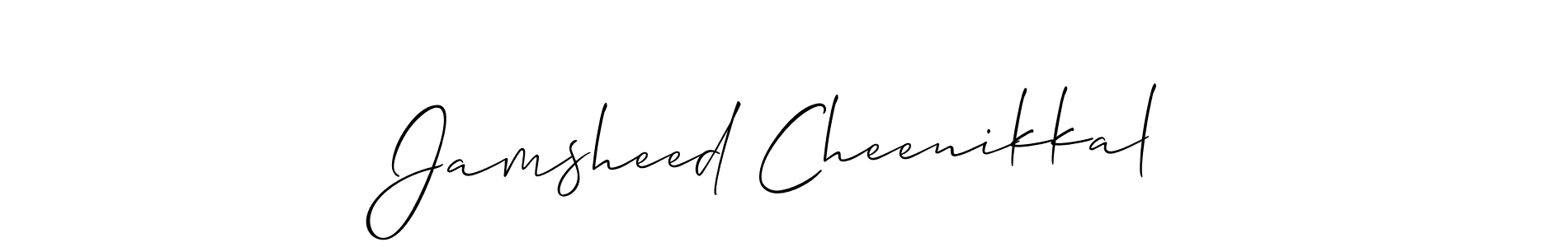 This is the best signature style for the Jamsheed Cheenikkal name. Also you like these signature font (Allison_Script). Mix name signature. Jamsheed Cheenikkal signature style 2 images and pictures png