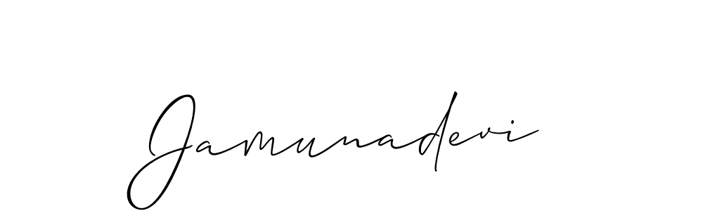 This is the best signature style for the Jamunadevi name. Also you like these signature font (Allison_Script). Mix name signature. Jamunadevi signature style 2 images and pictures png