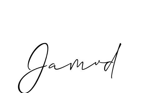 Jamvd stylish signature style. Best Handwritten Sign (Allison_Script) for my name. Handwritten Signature Collection Ideas for my name Jamvd. Jamvd signature style 2 images and pictures png