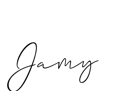 Here are the top 10 professional signature styles for the name Jamy. These are the best autograph styles you can use for your name. Jamy signature style 2 images and pictures png