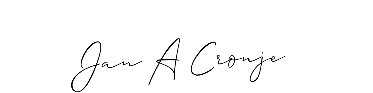 This is the best signature style for the Jan A Cronje name. Also you like these signature font (Allison_Script). Mix name signature. Jan A Cronje signature style 2 images and pictures png