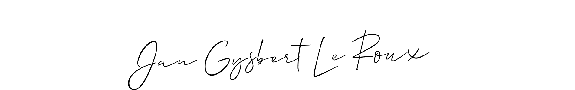 You can use this online signature creator to create a handwritten signature for the name Jan Gysbert Le Roux. This is the best online autograph maker. Jan Gysbert Le Roux signature style 2 images and pictures png