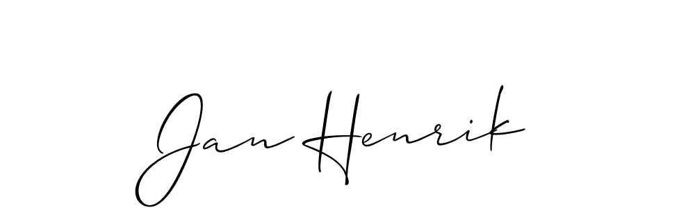 Best and Professional Signature Style for Jan Henrik. Allison_Script Best Signature Style Collection. Jan Henrik signature style 2 images and pictures png