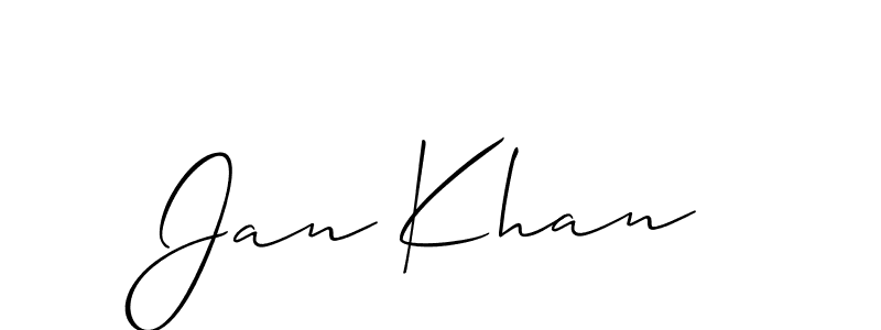 Similarly Allison_Script is the best handwritten signature design. Signature creator online .You can use it as an online autograph creator for name Jan Khan. Jan Khan signature style 2 images and pictures png