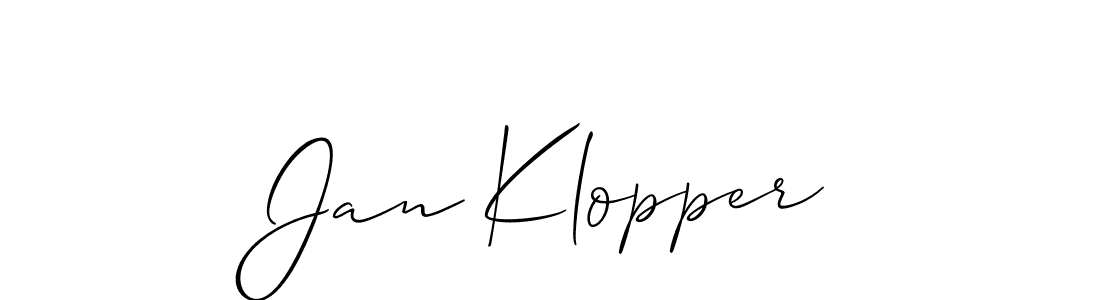 Once you've used our free online signature maker to create your best signature Allison_Script style, it's time to enjoy all of the benefits that Jan Klopper name signing documents. Jan Klopper signature style 2 images and pictures png