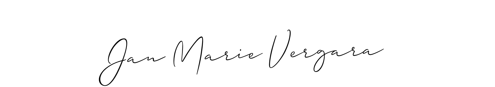 Check out images of Autograph of Jan Marie Vergara name. Actor Jan Marie Vergara Signature Style. Allison_Script is a professional sign style online. Jan Marie Vergara signature style 2 images and pictures png