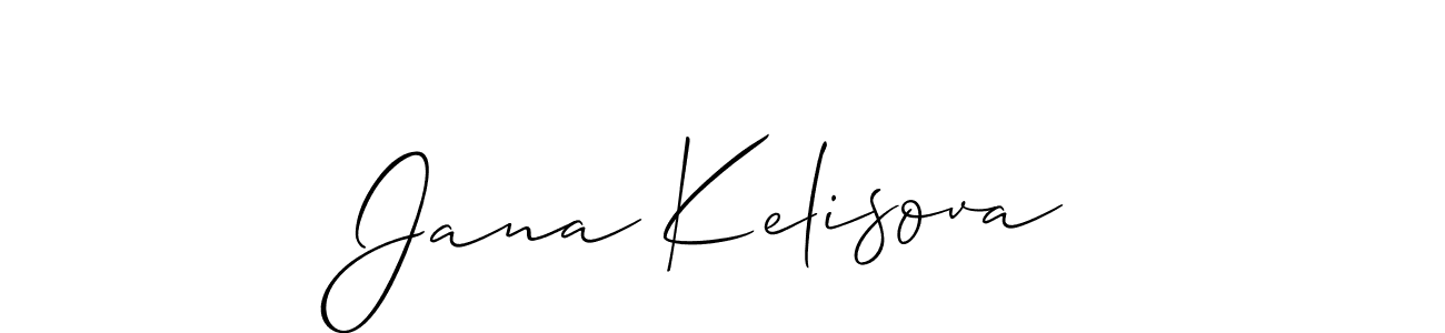 Also You can easily find your signature by using the search form. We will create Jana Kelisova name handwritten signature images for you free of cost using Allison_Script sign style. Jana Kelisova signature style 2 images and pictures png