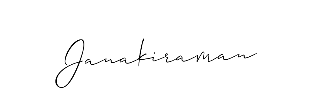 Similarly Allison_Script is the best handwritten signature design. Signature creator online .You can use it as an online autograph creator for name Janakiraman. Janakiraman signature style 2 images and pictures png