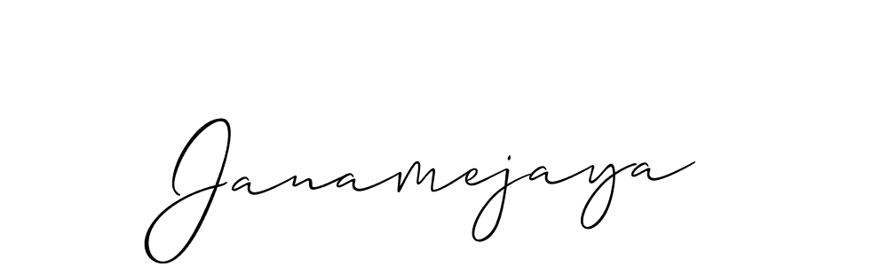 Janamejaya stylish signature style. Best Handwritten Sign (Allison_Script) for my name. Handwritten Signature Collection Ideas for my name Janamejaya. Janamejaya signature style 2 images and pictures png