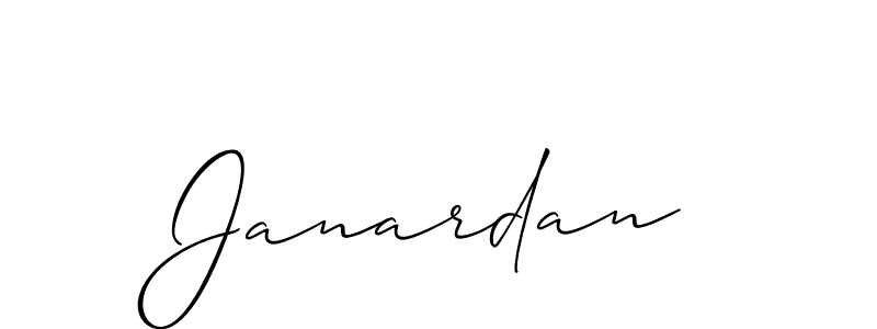 Make a beautiful signature design for name Janardan. Use this online signature maker to create a handwritten signature for free. Janardan signature style 2 images and pictures png