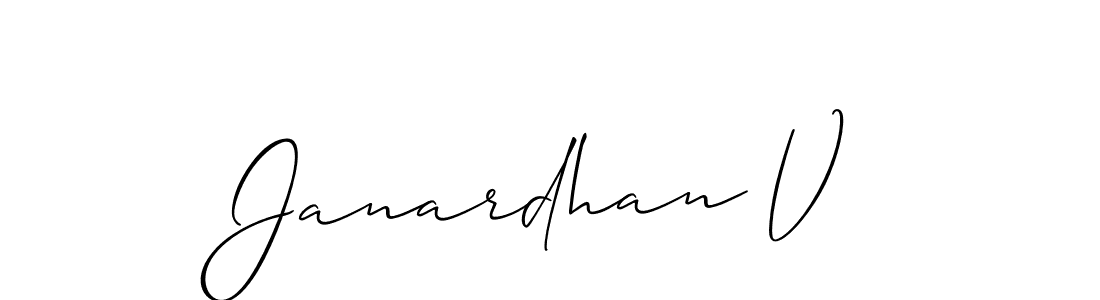 Once you've used our free online signature maker to create your best signature Allison_Script style, it's time to enjoy all of the benefits that Janardhan V name signing documents. Janardhan V signature style 2 images and pictures png