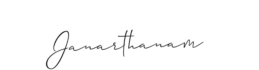 It looks lik you need a new signature style for name Janarthanam. Design unique handwritten (Allison_Script) signature with our free signature maker in just a few clicks. Janarthanam signature style 2 images and pictures png