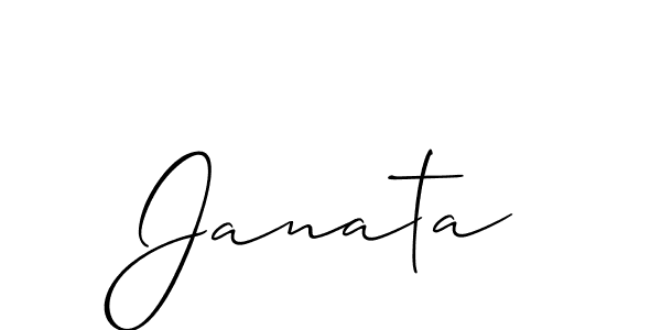 How to Draw Janata signature style? Allison_Script is a latest design signature styles for name Janata. Janata signature style 2 images and pictures png