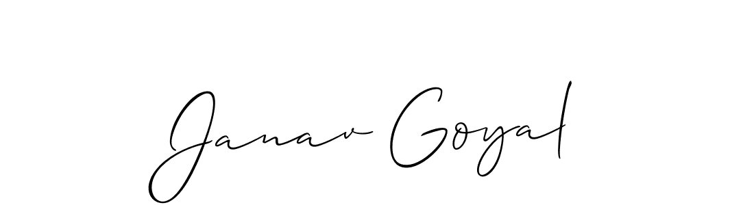 Once you've used our free online signature maker to create your best signature Allison_Script style, it's time to enjoy all of the benefits that Janav Goyal name signing documents. Janav Goyal signature style 2 images and pictures png