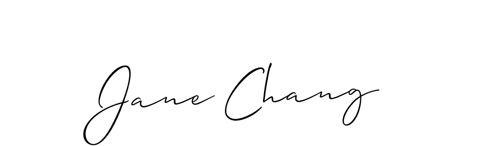 Make a short Jane Chang signature style. Manage your documents anywhere anytime using Allison_Script. Create and add eSignatures, submit forms, share and send files easily. Jane Chang signature style 2 images and pictures png