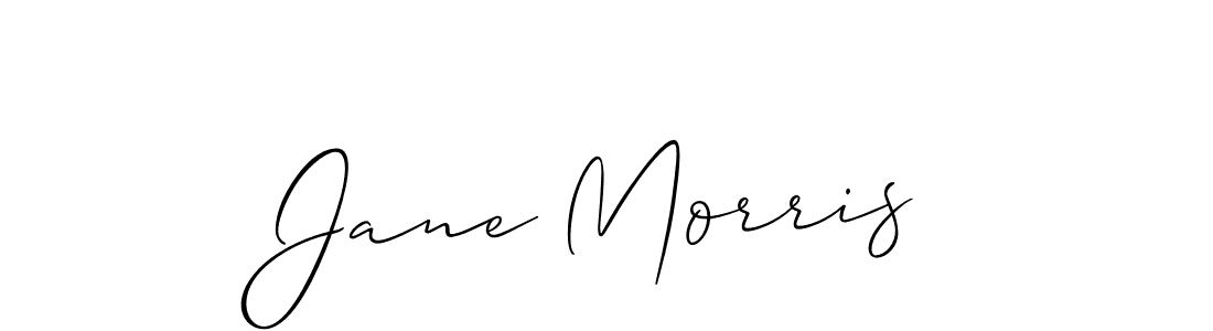 Create a beautiful signature design for name Jane Morris. With this signature (Allison_Script) fonts, you can make a handwritten signature for free. Jane Morris signature style 2 images and pictures png