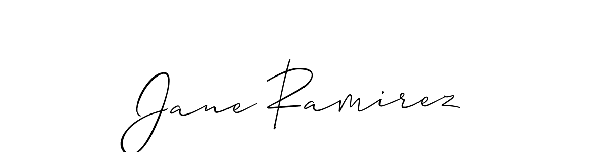 Also we have Jane Ramirez name is the best signature style. Create professional handwritten signature collection using Allison_Script autograph style. Jane Ramirez signature style 2 images and pictures png