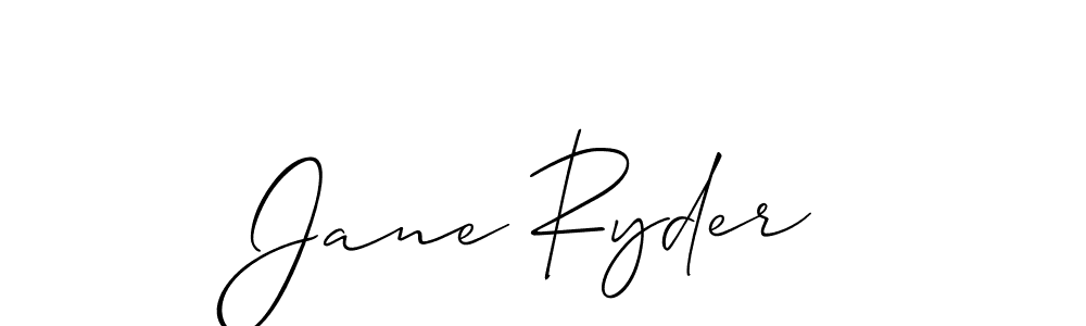 Similarly Allison_Script is the best handwritten signature design. Signature creator online .You can use it as an online autograph creator for name Jane Ryder. Jane Ryder signature style 2 images and pictures png