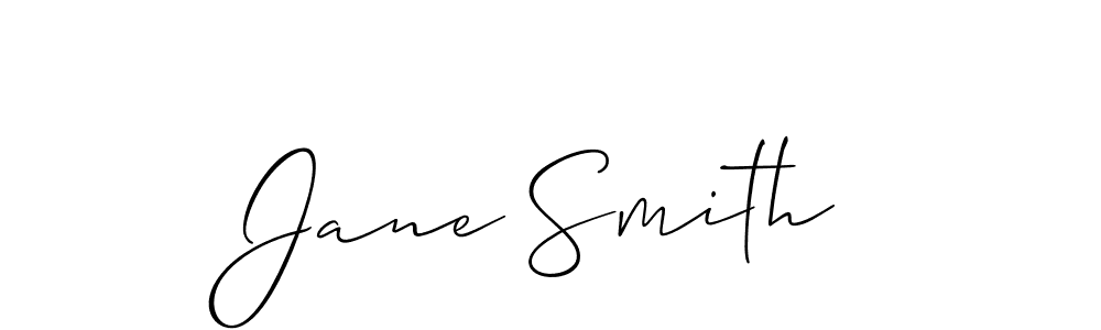 if you are searching for the best signature style for your name Jane Smith. so please give up your signature search. here we have designed multiple signature styles  using Allison_Script. Jane Smith signature style 2 images and pictures png