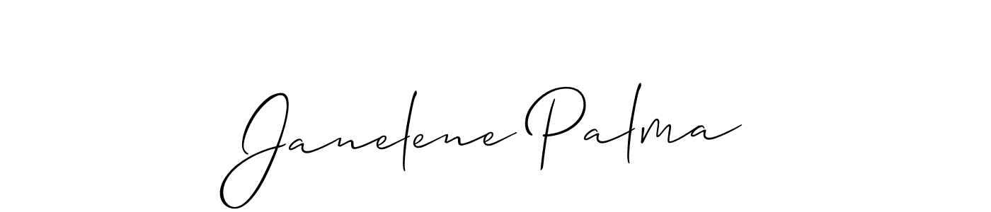 Best and Professional Signature Style for Janelene Palma. Allison_Script Best Signature Style Collection. Janelene Palma signature style 2 images and pictures png