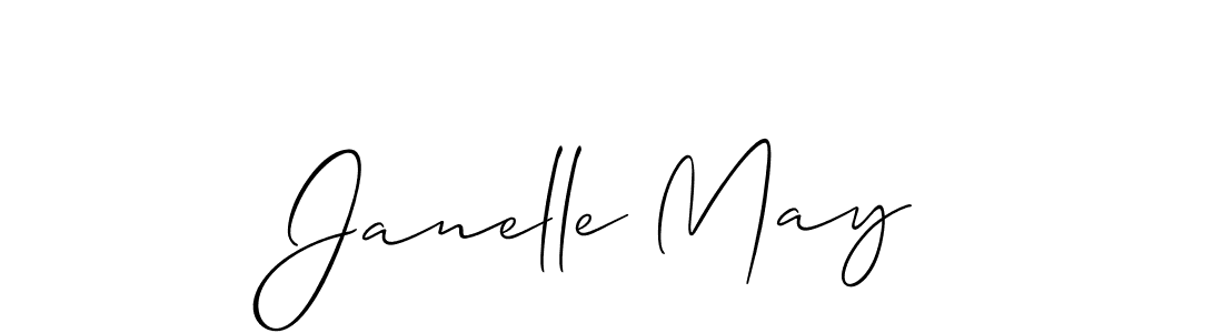 Make a short Janelle May signature style. Manage your documents anywhere anytime using Allison_Script. Create and add eSignatures, submit forms, share and send files easily. Janelle May signature style 2 images and pictures png